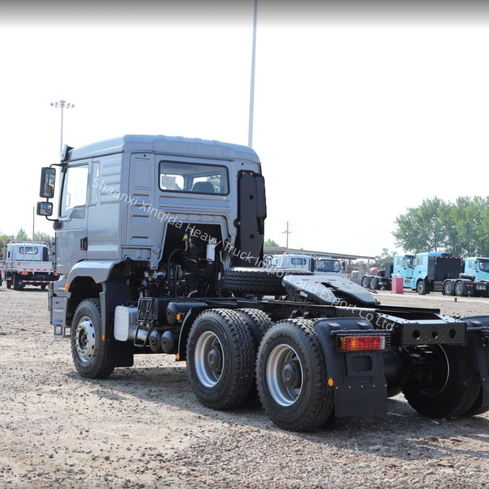 E3 6X4 Tractor Head Tankers Liquid Fuel Bulk Cement Powder Diesel Tank Cargo Container Transport Utility Heavy Duty Tractor Dump Ship Trailer Dumper Truck