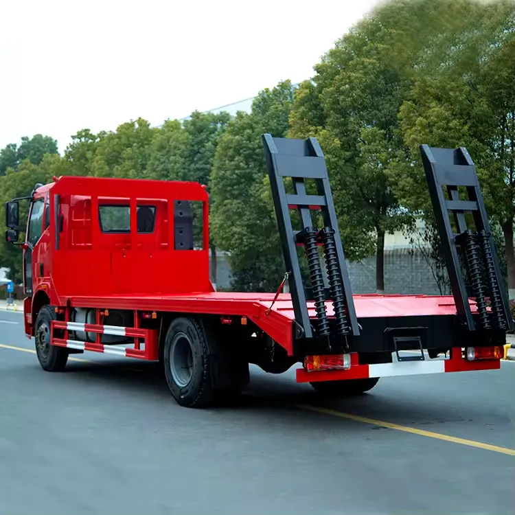 Flatbed Truck View 1