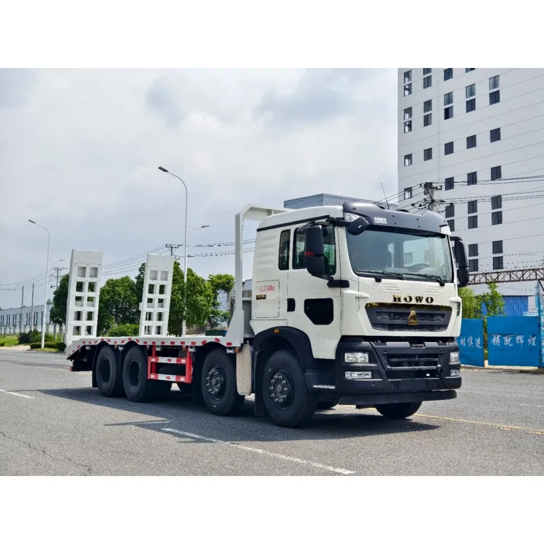 HOWO 8*4 Flatbed Lorry Cargo Truck for Light/Heavy Duty Goods Transport Truck