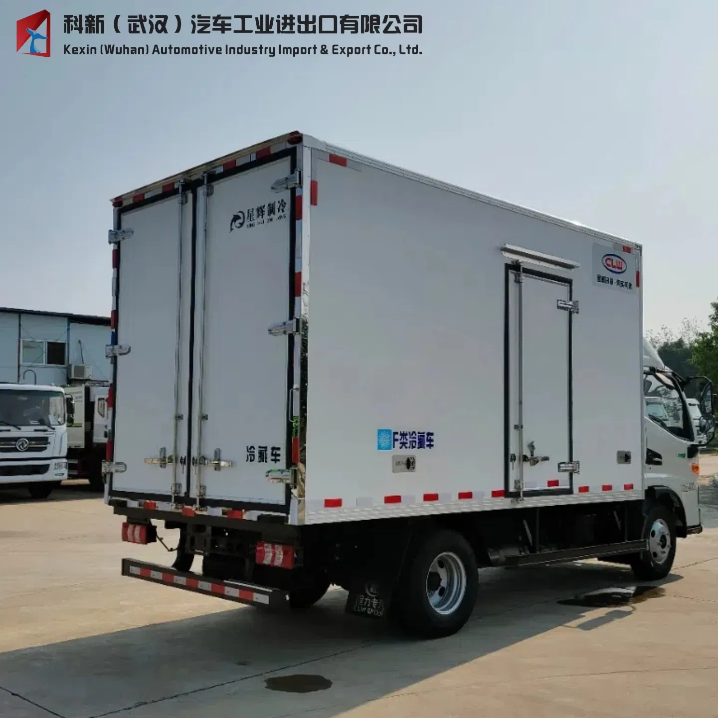 HOWO DFAC Jmc JAC 4.2-Meter V5 Ice-Cream Transport Global Trade Refrigerated Delivery Truck