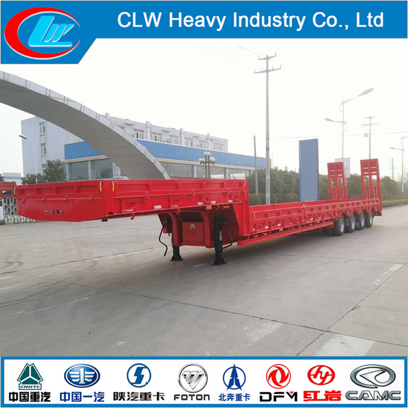 Good Quality Low Flatbed Truck for Container Transport