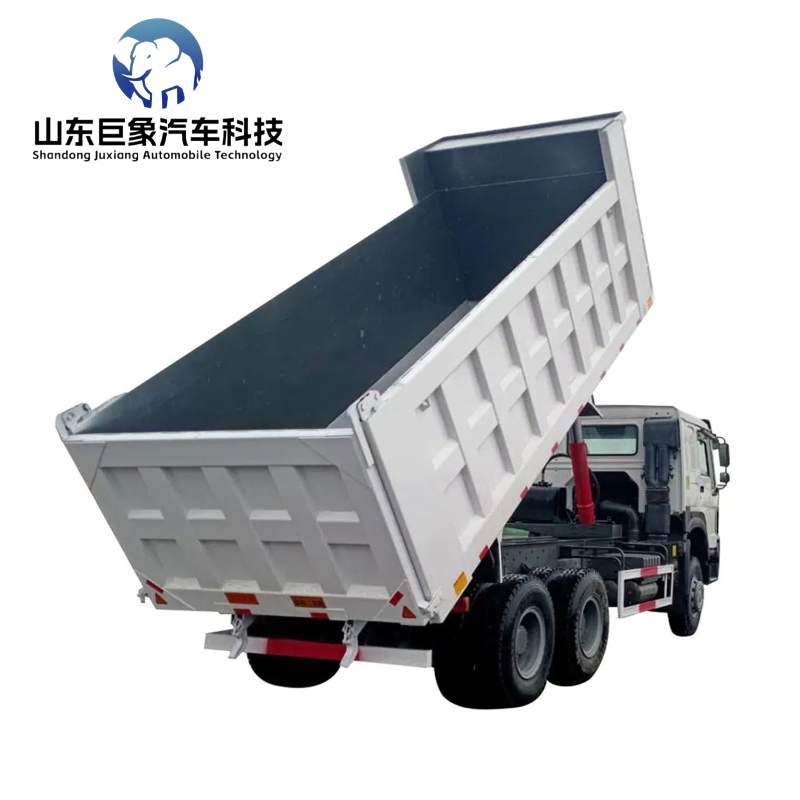 Used HOWO 6X4 Diesel Tipper Dump Truck Heavy Duty 10 Wheeler Tipper with Big Cargo Box for Sand Gravel Construction Hauling