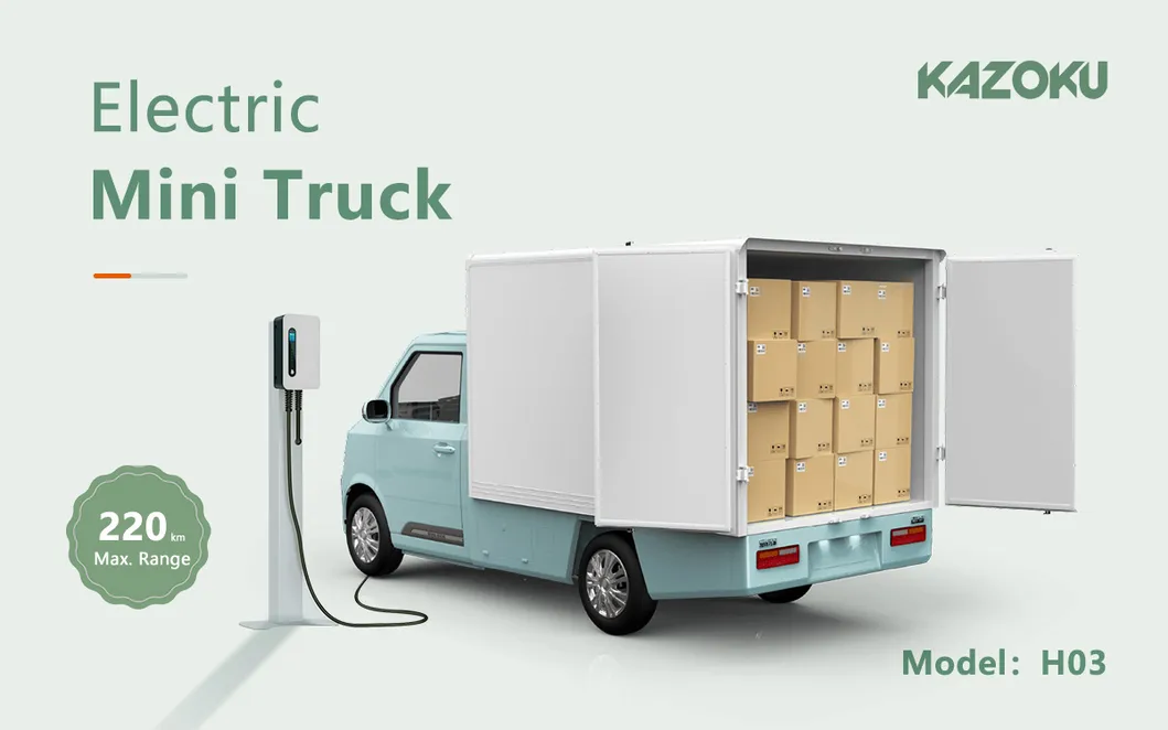 Electric Van-Type Logistics Box Truck