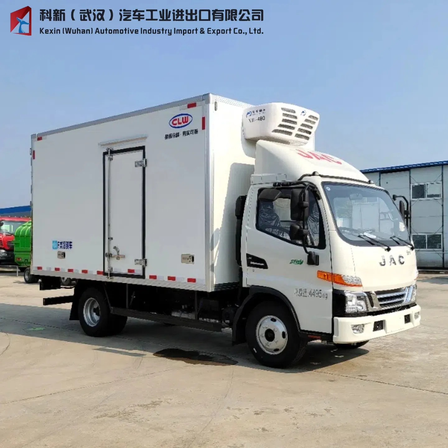 HOWO DFAC Jmc JAC 4.2-Meter V5 Ice-Cream Transport Global Trade Refrigerated Delivery Truck
