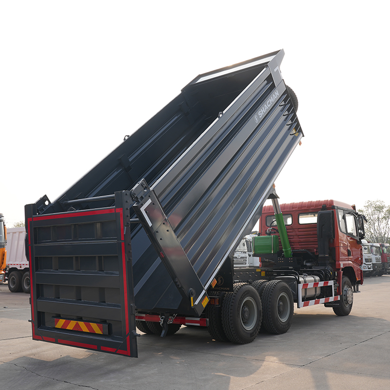 Heavy Dump Truck Shacman X3000 6×4 Tipper 430HP Mining Construction Red
