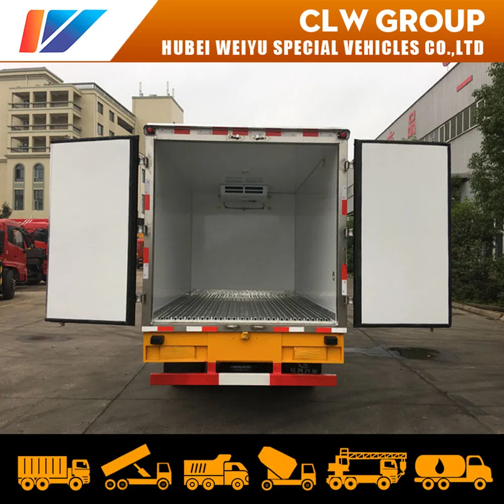 Diesel Engine Refrigerated Truck Freezer Container Body Cargo Box for Food Transport