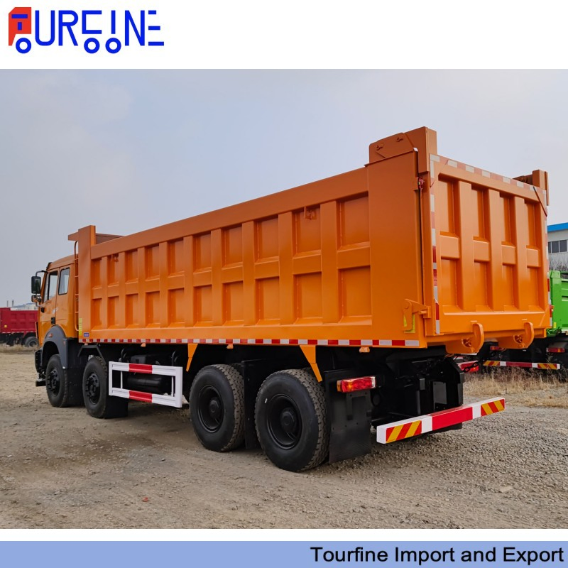 Heavy Duty Construction Beiben Ng80 18cbm Middle Tipping 25ton 10 Wheel Dump Truck