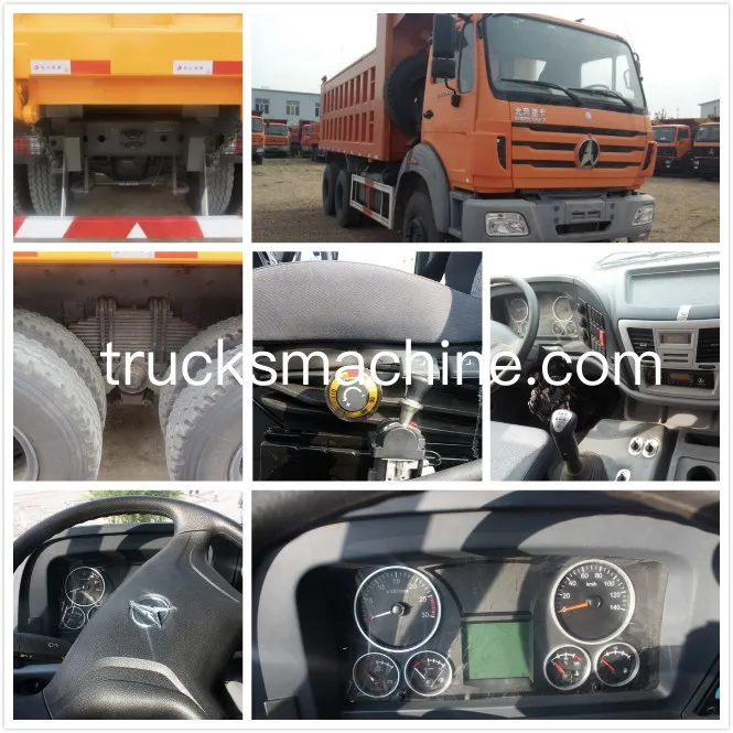 Beiben Dump Truck Side View