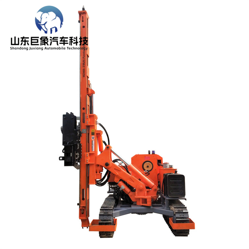 Crawler Pile Driver Reliable Compact Solar Pile Driver