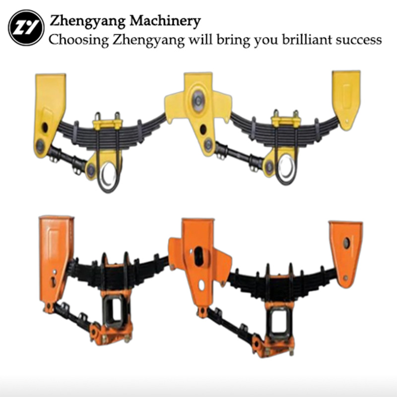 Semi Trailer Axle Suspension Manufacture Truck Trailer Parts Mechanical Suspension System