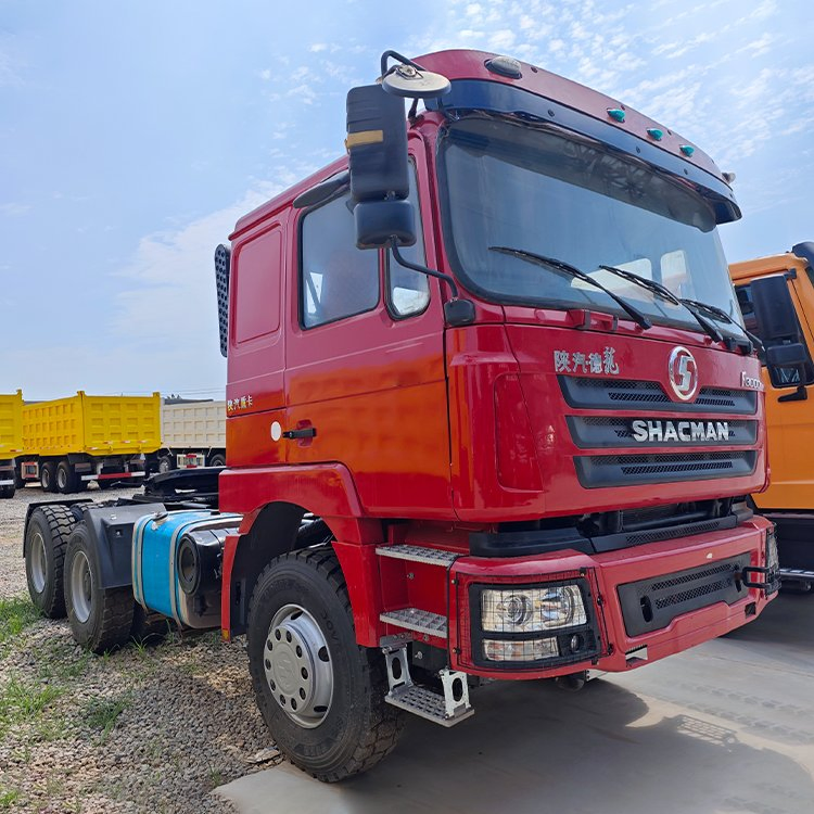 Used Shacman Tractor Truck 6X4 Heavy Duty Electric Tractor Weichai Engine Diesel Fuel Manual Left Camera-Camc Truck China