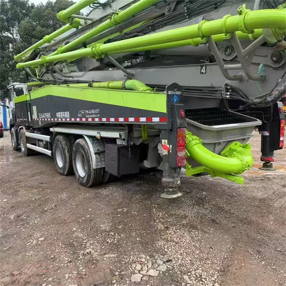 Used Dongfeng Truck Bed Fuel Tank Pump System Integrated with Zoomlion 63m 67m 70m 76m Boom Technology