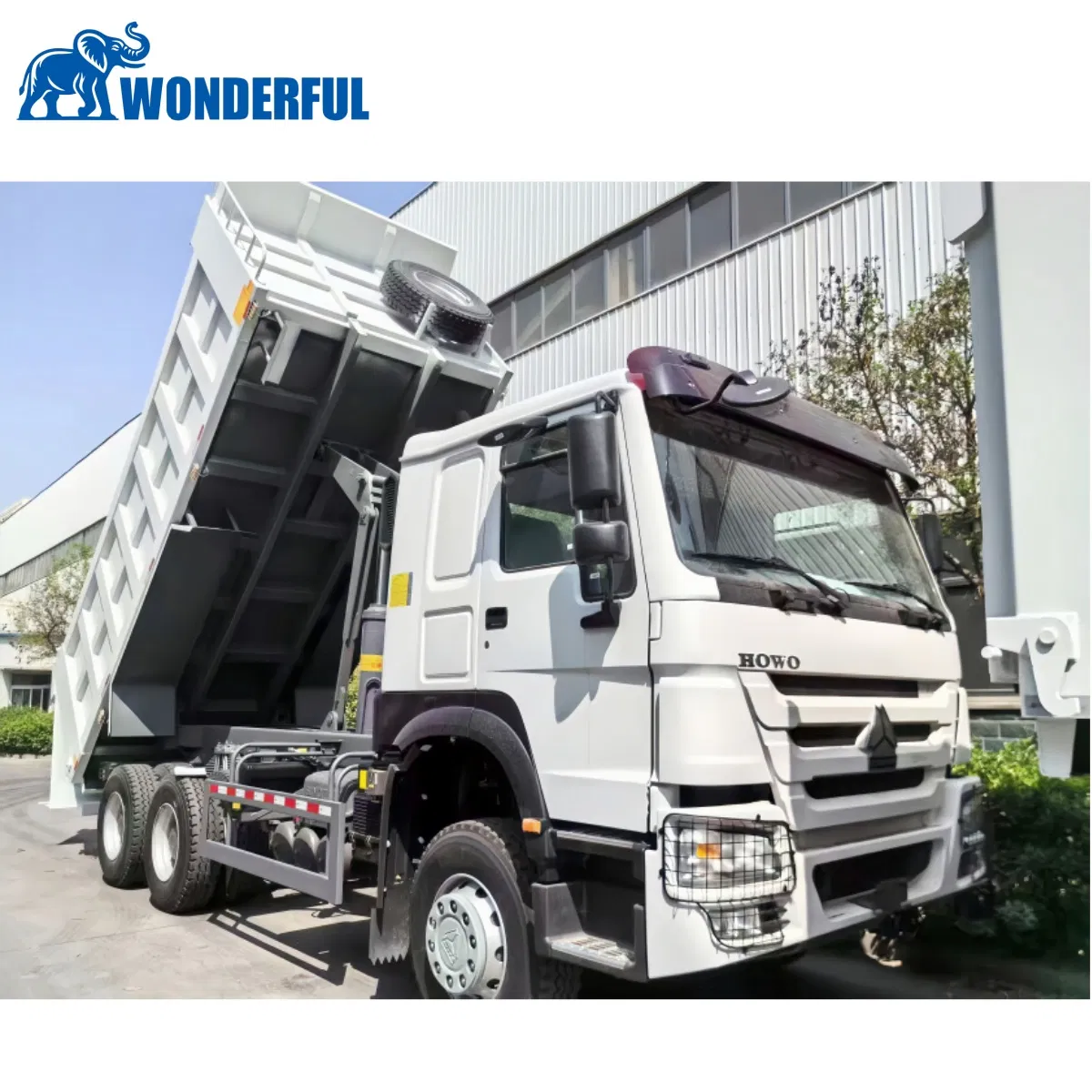 Sinotruk Homan Shacman 6X4 8X4 Wheel Drive Mini Flatbed Stake Dump Truck Garbage Nx Tx Unload Transport Spare Parts Free Euro 2 3 Hydraulic System Tractor Truck