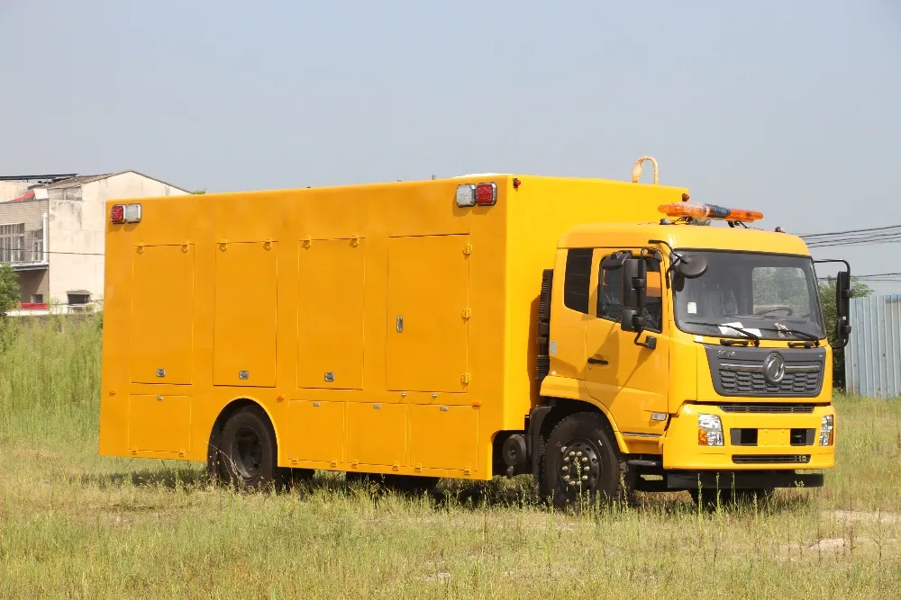 Rescue Truck Side View