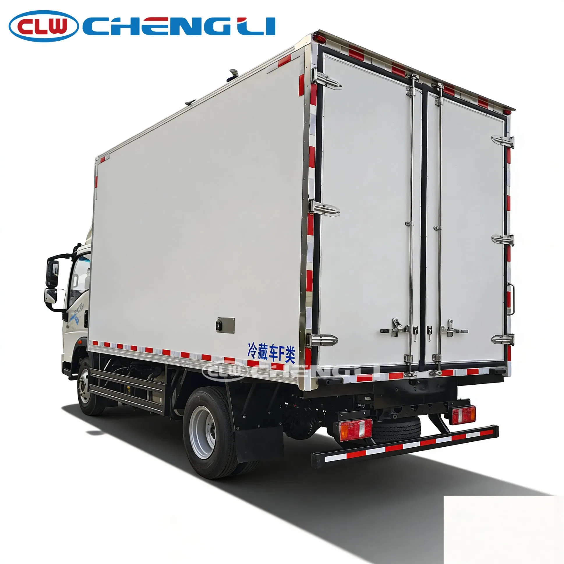 Urban-Ready HOWO Refrigerated Van Truck for Efficient Deliveries