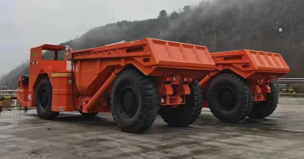 Mining Truck Side View