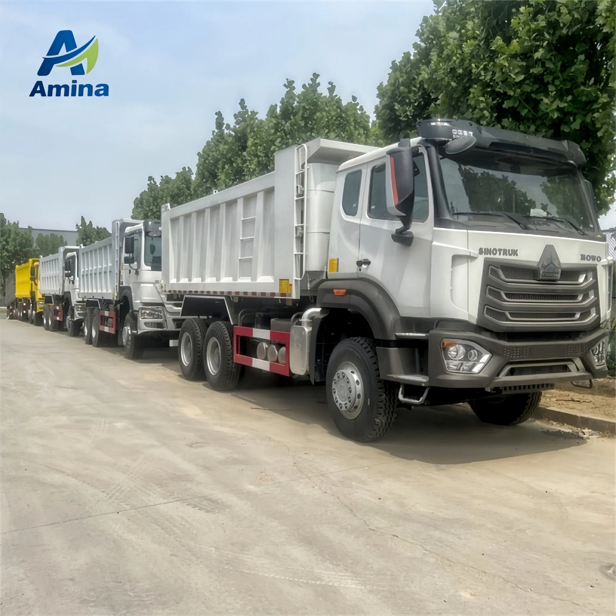 Hot Selling HOWO 2 Diesel 6X4 Heavy-Duty Dump Truck for Construction and Transportation, The Choice of Nigeria's Market Economy