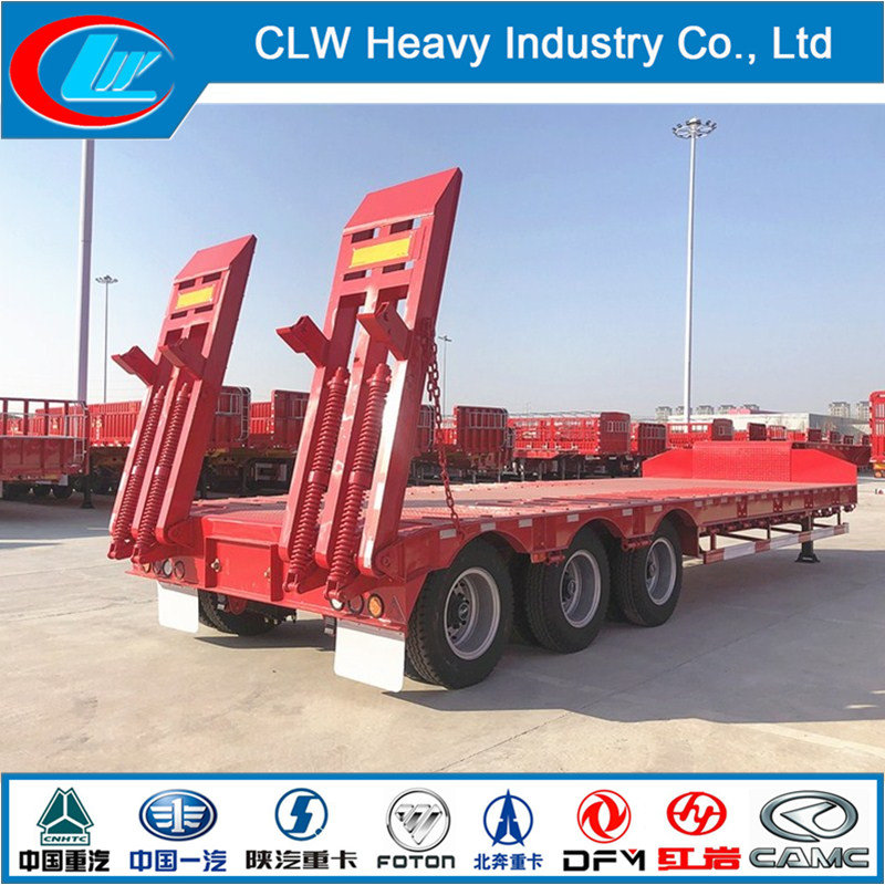 Good Quality Low Flatbed Truck for Container Transport