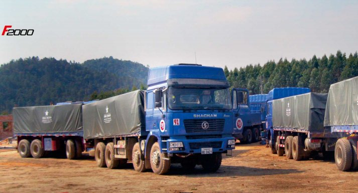 6X4 Diesel Fuel Overland Transport Payload Capacity Flatbed Lorry Truck