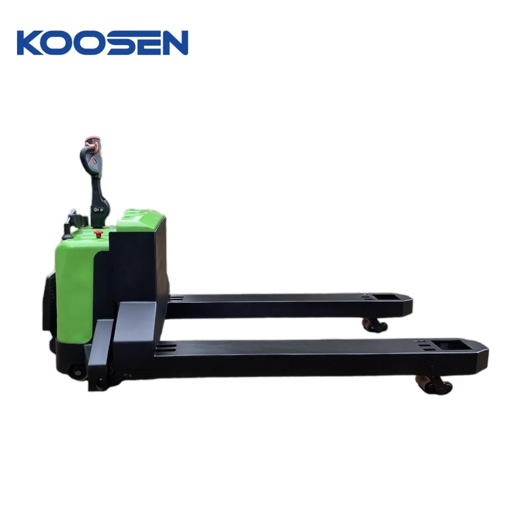 Koosen Heavy-Duty Stand Uo Model Electric Pallet Truck
