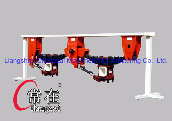 Semi-Trailer Auto Truck Parts 2 Axles American Type Leaf Spring Suspension System From Chinese Manufacturer Semi Trailer Parts