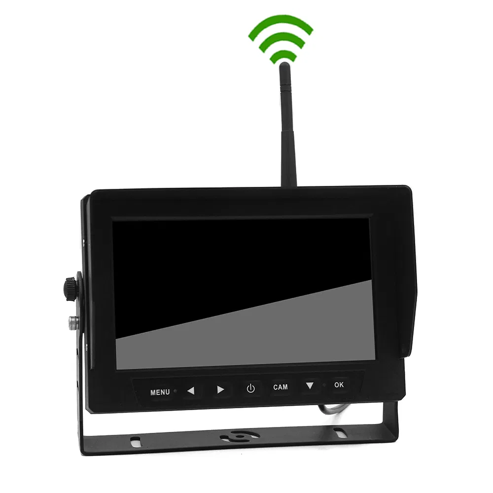 DC12-24V Semi-Trailer 7" Waterproof Wireless Observation Camera System