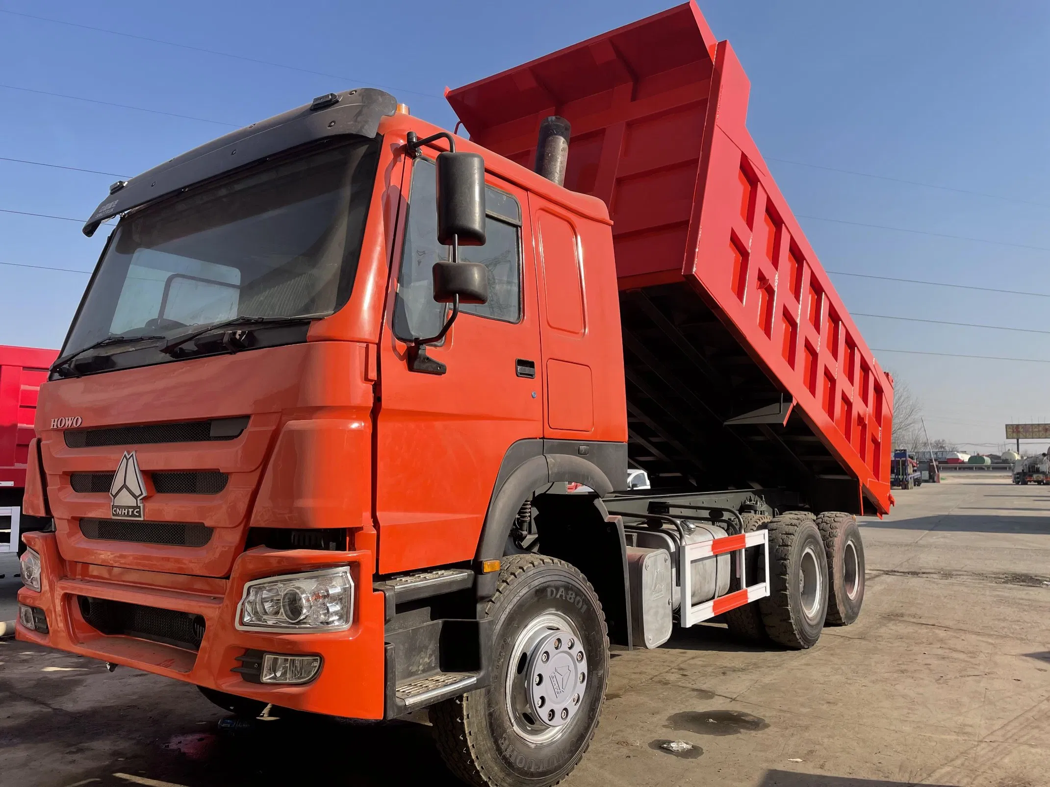 Sinotruck HOWO 6X4 Mini Dump Tipper Delivery Cargo Lorry Box Truck Used Vehicles