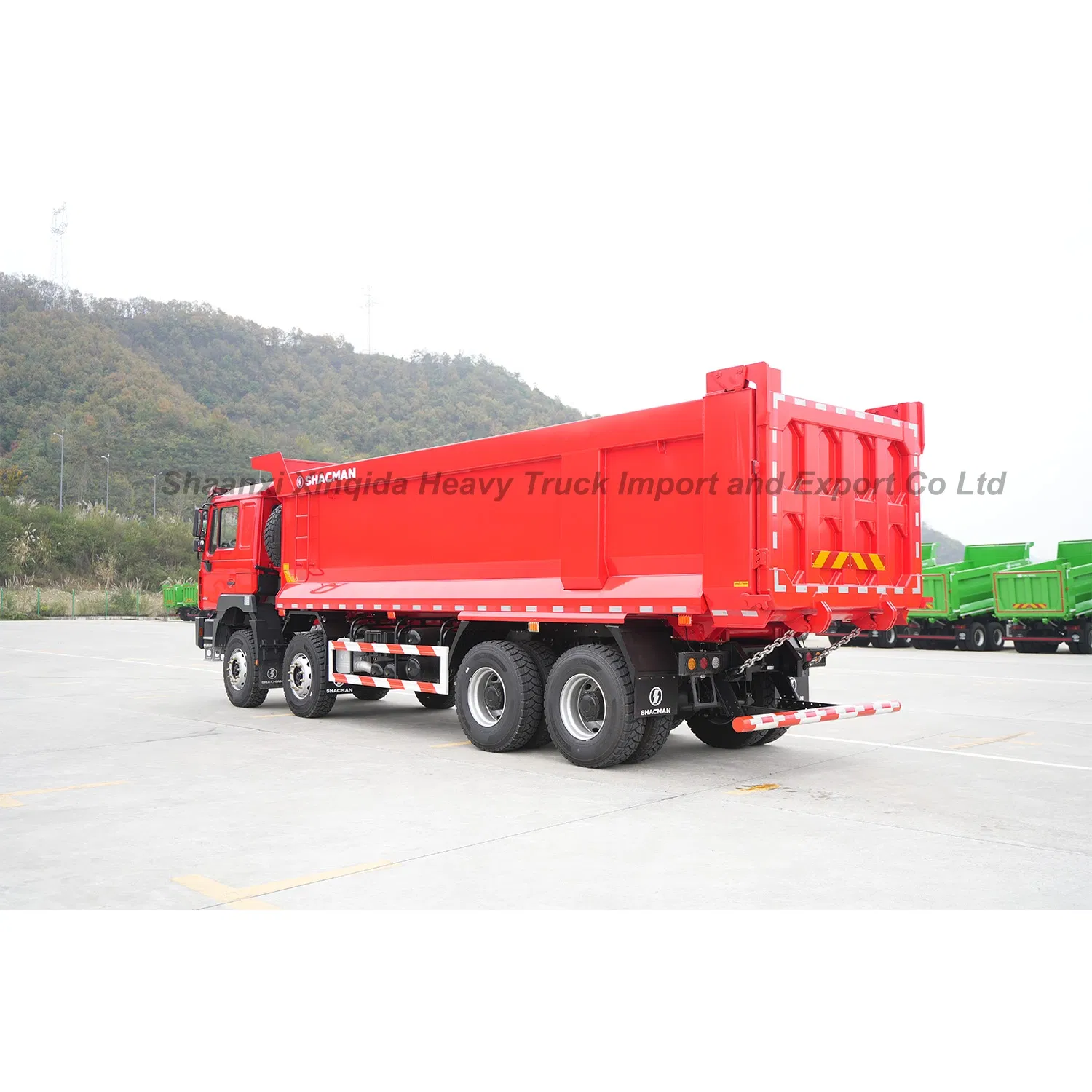 New Used Durable Shacman F3000 8X4 400HP Dump Tip Construction Materials Long Haul Transport Dump Mining Heavy Cargo Self-Discharging Van Pickup Lorry Truck