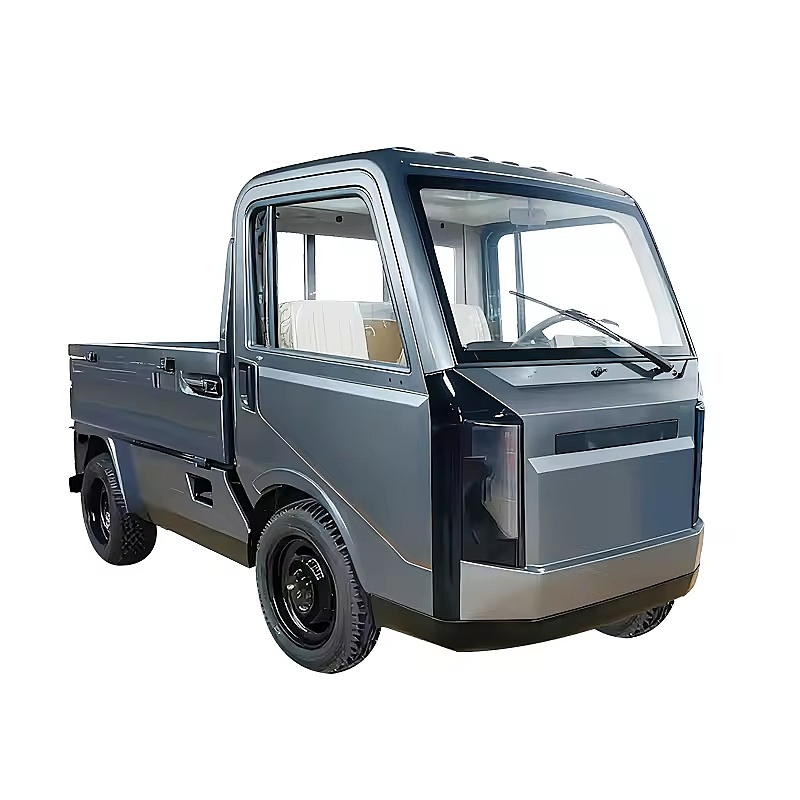 Multifunctional Foldable Small Truck Utility Vehicle Electric Pickup EV Electric Large Cargo Transportation Space for City Food Carts