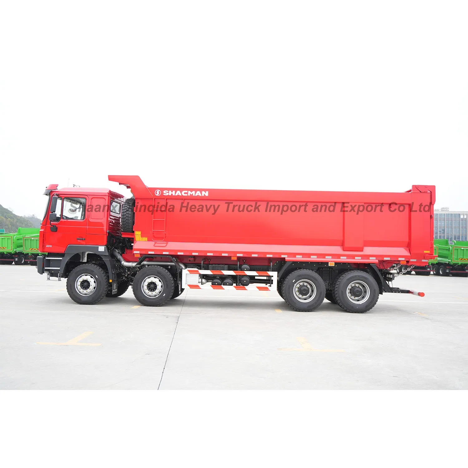 New Used Durable Shacman F3000 8X4 400HP Dump Tip Construction Materials Long Haul Transport Dump Mining Heavy Cargo Self-Discharging Van Pickup Lorry Truck