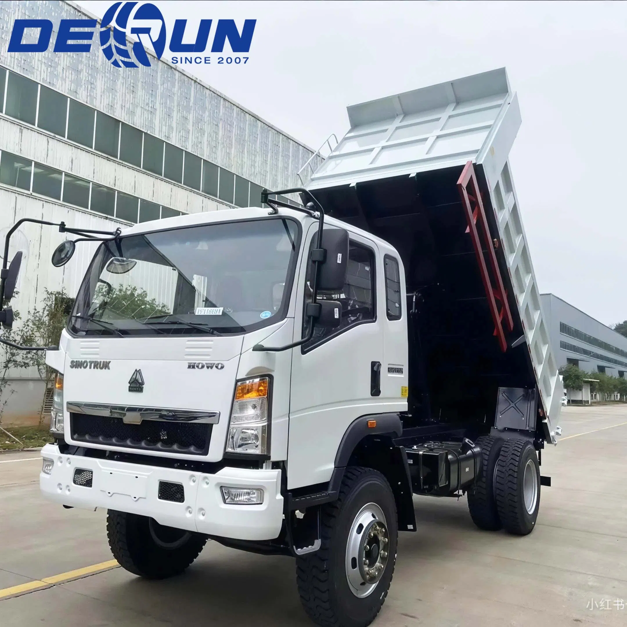 Sinotruk HOWO 4X2/4X4 4-6ton Diesel Cargo Lorry Truck for Urban Delivery Euro2