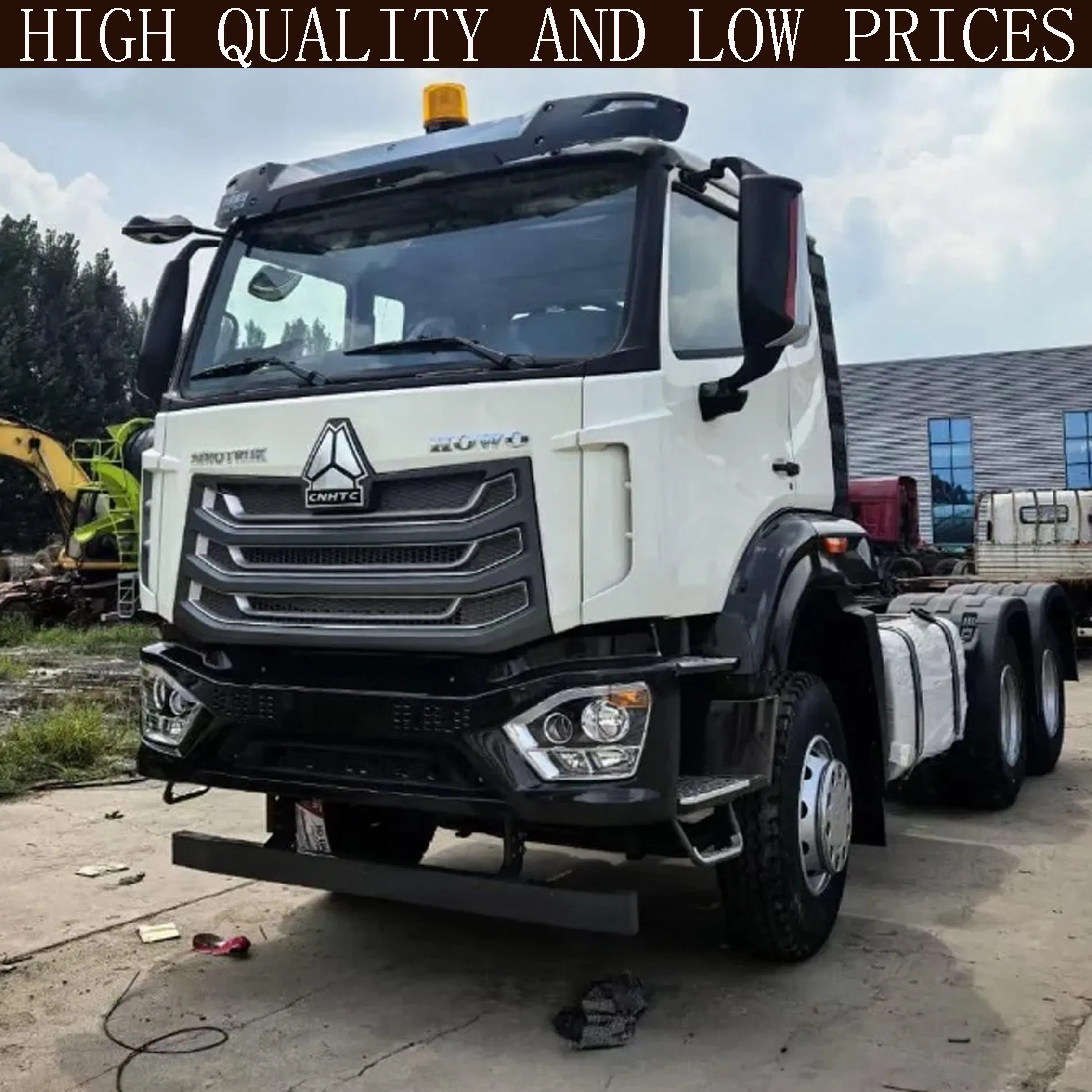 440HP 6X4 HOWO Tractor Truck Head with Noise-Reducing Fan Durable Clutch Pump Application Scope: Rural Highway Service Dump Transport