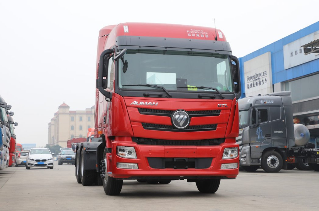 Foton LNG/CNG, ATM, Zf, 1350L Cylinder Capacity, 500HP, Brand New, Factory Direct Supply, for Tractor Trucks, Truck Cabs, and Cargo Transportation. 6X4 Model