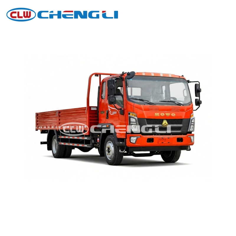 HOWO Hot Selling High Horsepower 6-Speed Manual Versatile General Logistic Dropside Truck for Urban Distribution for Sale