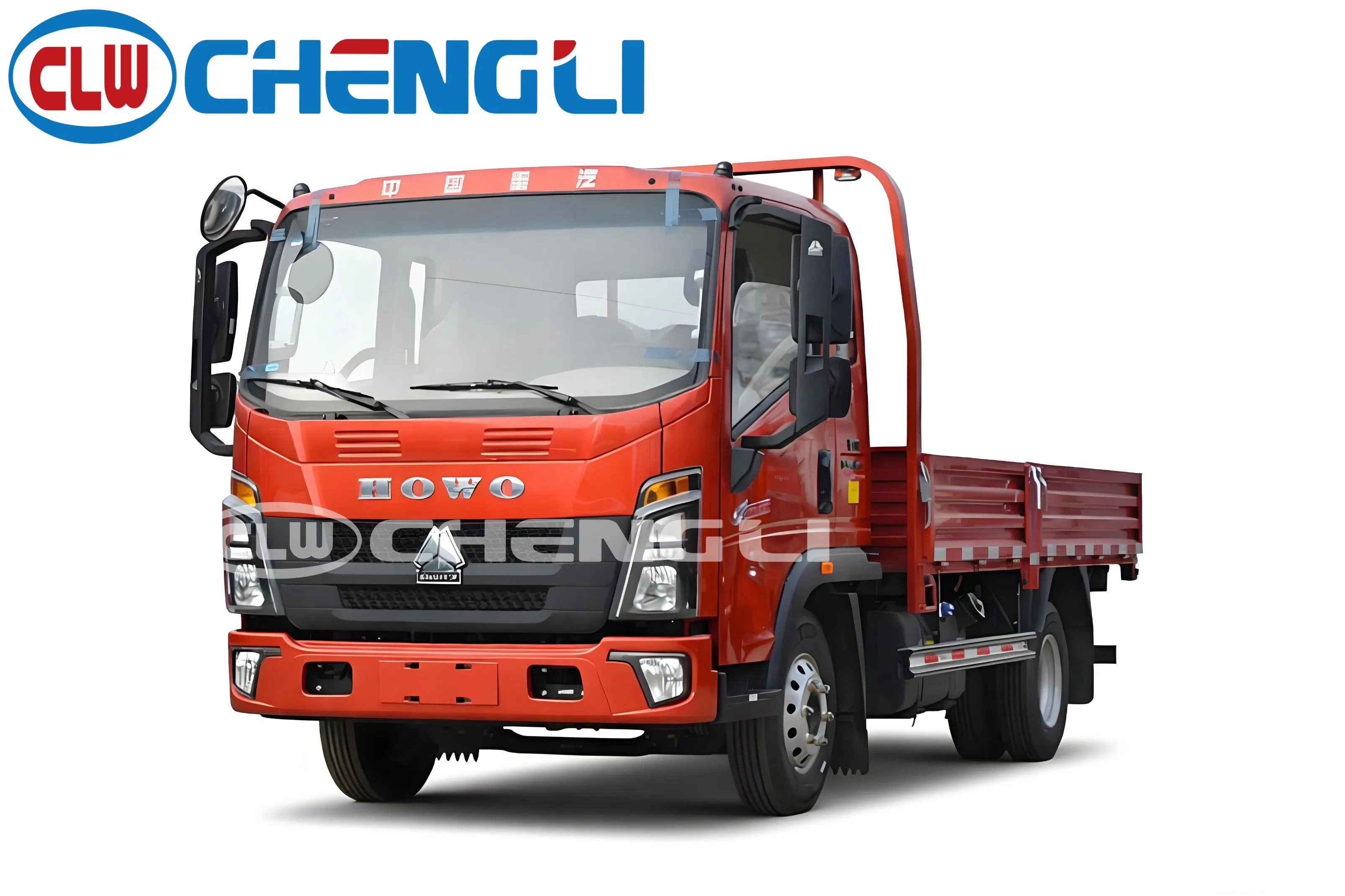 HOWO Hot Selling High Horsepower 6-Speed Manual Versatile General Logistic Dropside Truck for Urban Distribution for Sale