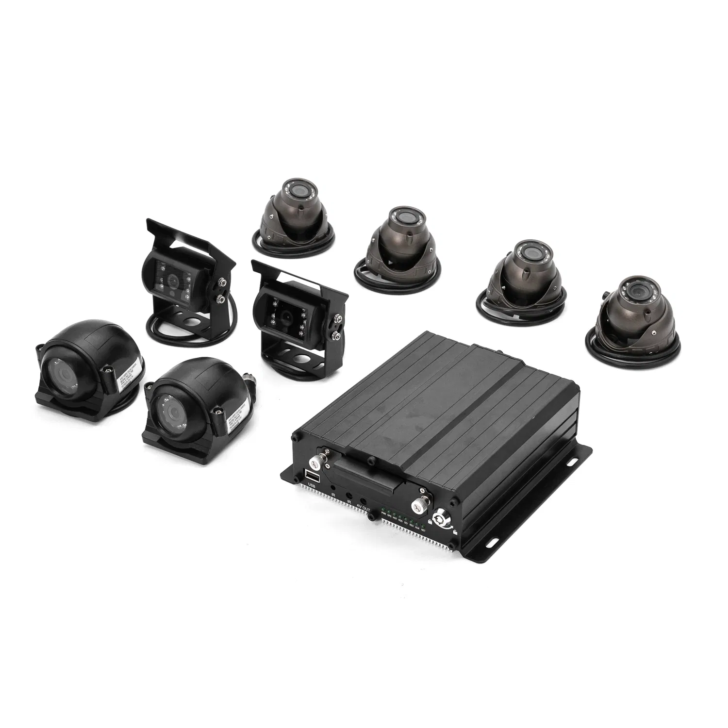 4G GPS 4tb HDD Mdvr 8CH 1080P Digital Video Recorder Truck Camera Fleet Management System for H265 Bus and Truck Mobile DVR