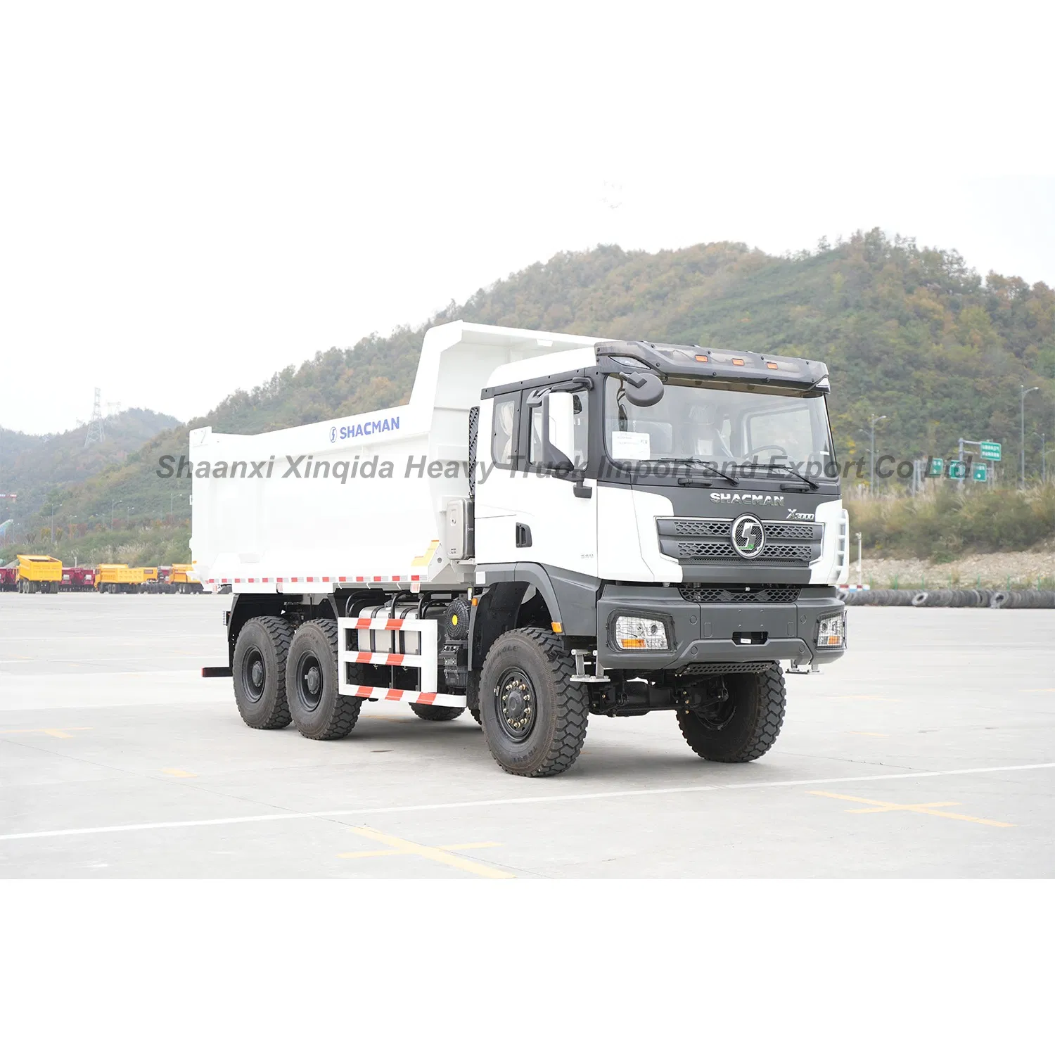 Shacman Tipper X3000 6X4 10-Wheel 12-Wheel 380HP 385HP 50t Dumper Heavy Mini Electric Rear-Tipping Dump Front Lift Heavy Duty Transport Truck