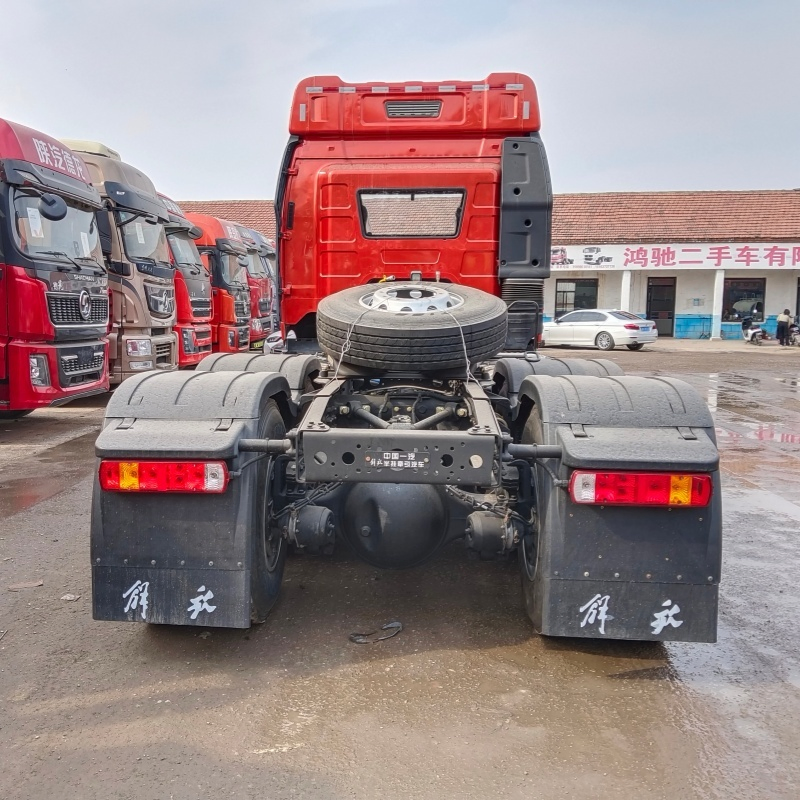 FAW 6X4 371HP Tractor Truck Manual Transmission, 10-Wheel Diesel Heavy Duty Semi Truck for Container Transport