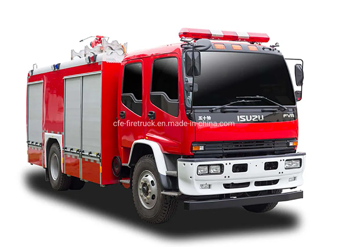 China Isuzu New Fire Fighting Truck Price Airport Diesel Heavy Duty Small Electric Isuzu Giga Engine Water Foam Tank HOWO Isuzu Man Sinotruk Saic Hongyan Volvo