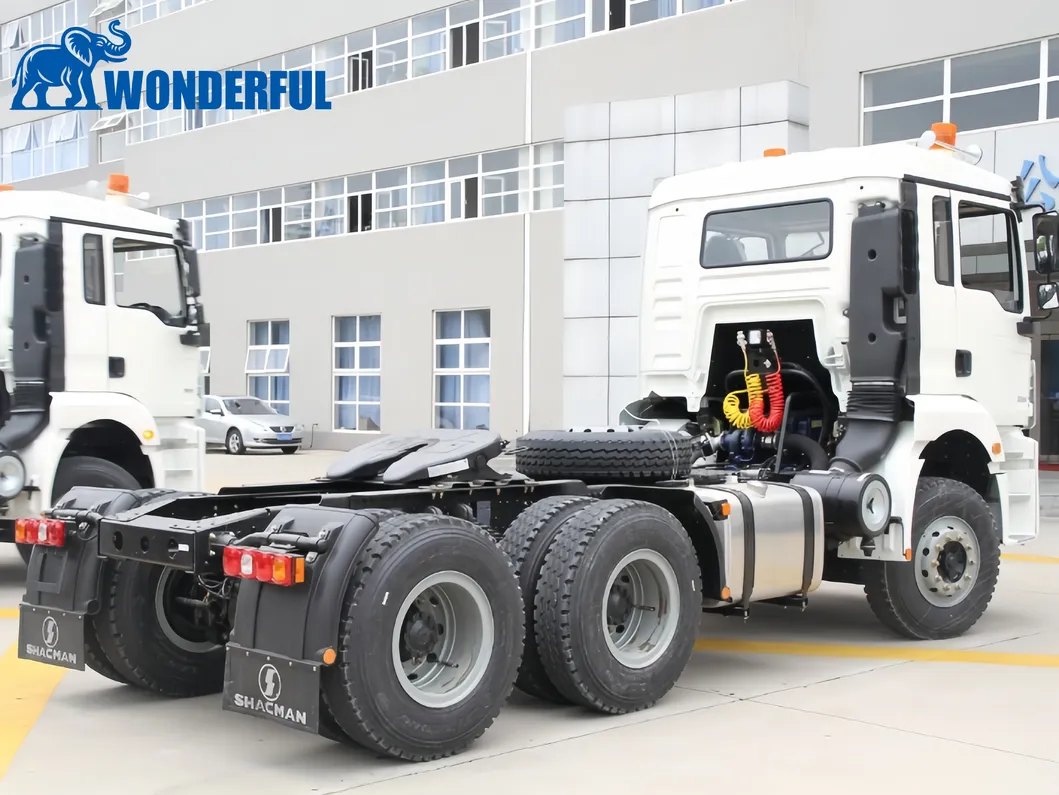 Tractor Truck Rear View