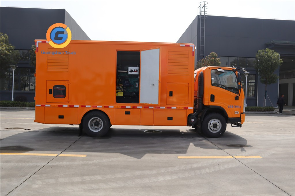 200kw 250kw 300kw Generator Power Supply Vehicle Rescue Truck