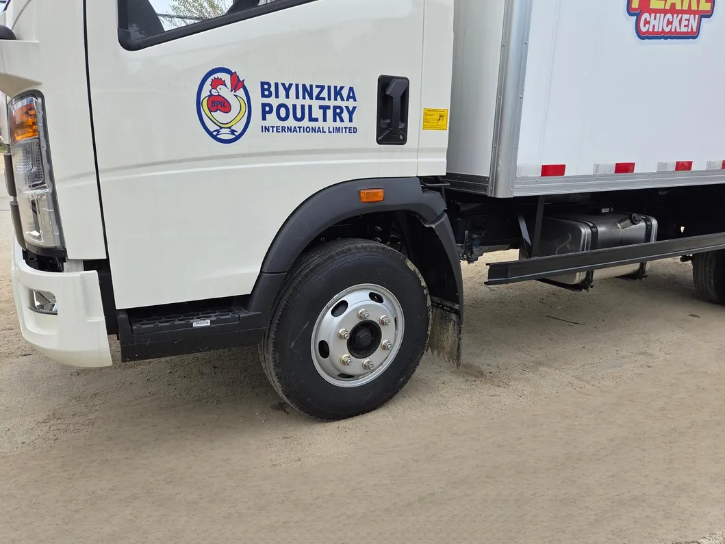 Freezer Van Rear View