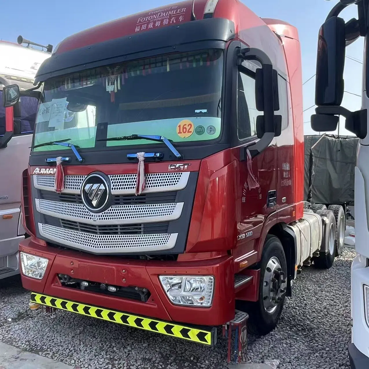 Second-Hand Foton Gtl Tractor Truck Euro III/IV/V Diesel Fuel Left Drive Heavy Duty Tipper Truck for Mining Construction and Long Haul Transport Export Ready
