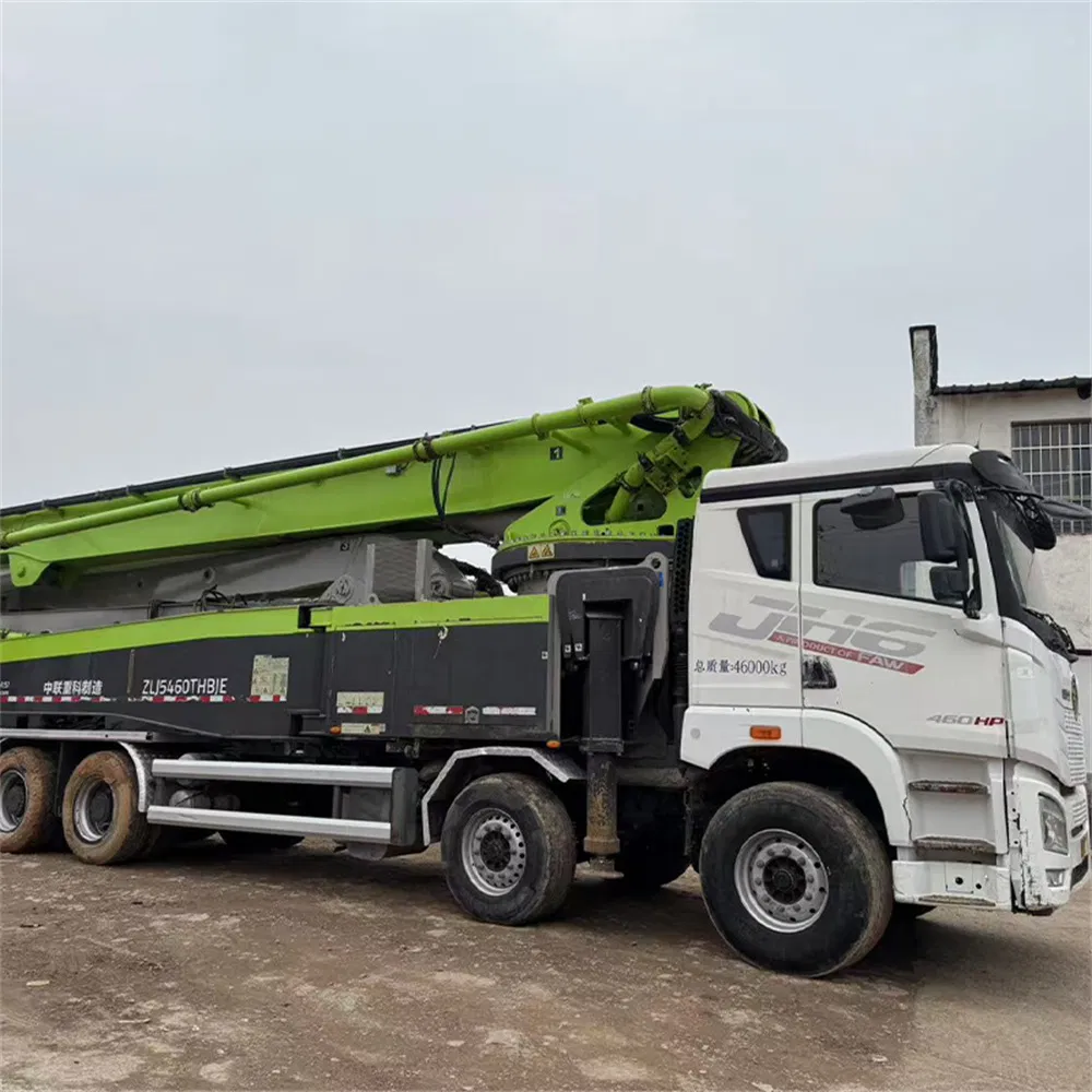 Used Xugong Truck-Mounted 57m 59m 60m 67m Boom Pump System Integrated with Zoomlion Control Technology