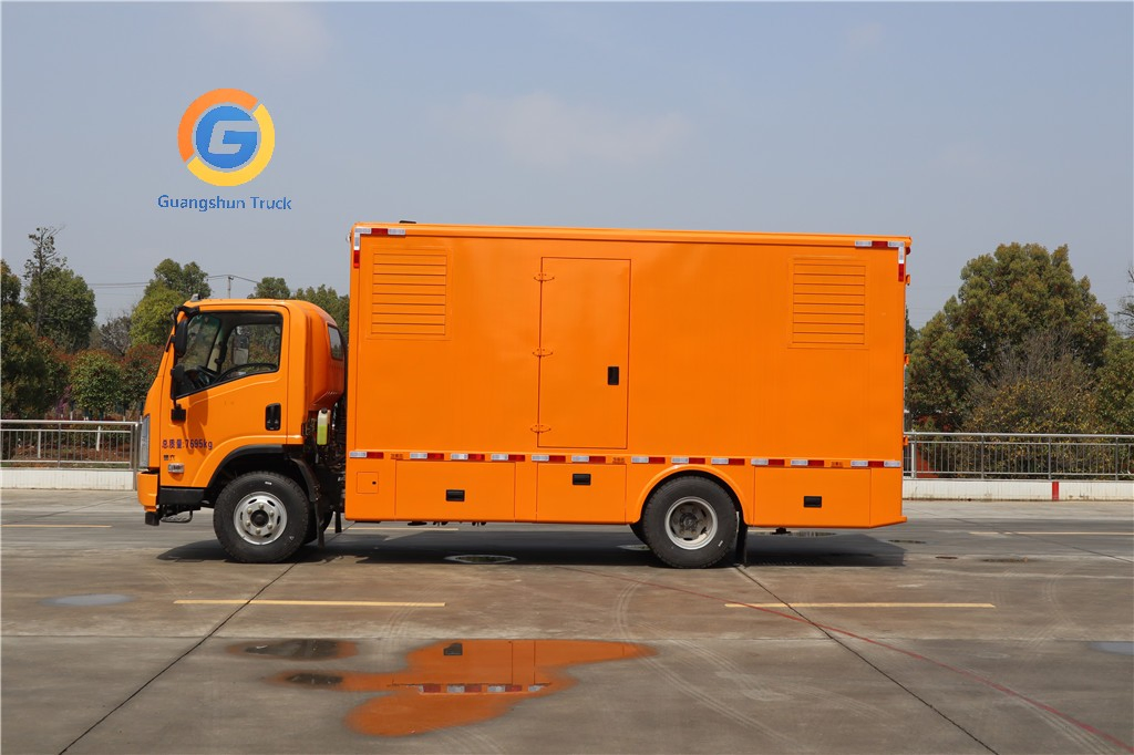 200kw 250kw 300kw Generator Power Supply Vehicle Rescue Truck