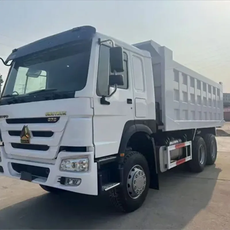 Sinotruk HOWO 371HP-380HP 25t-100t 8*4 Or6*4 Heavy Duty Used Transport Delivery Lorry Electric 12 Wheels Transportation Cargo Tipper Dump Truck for Sale