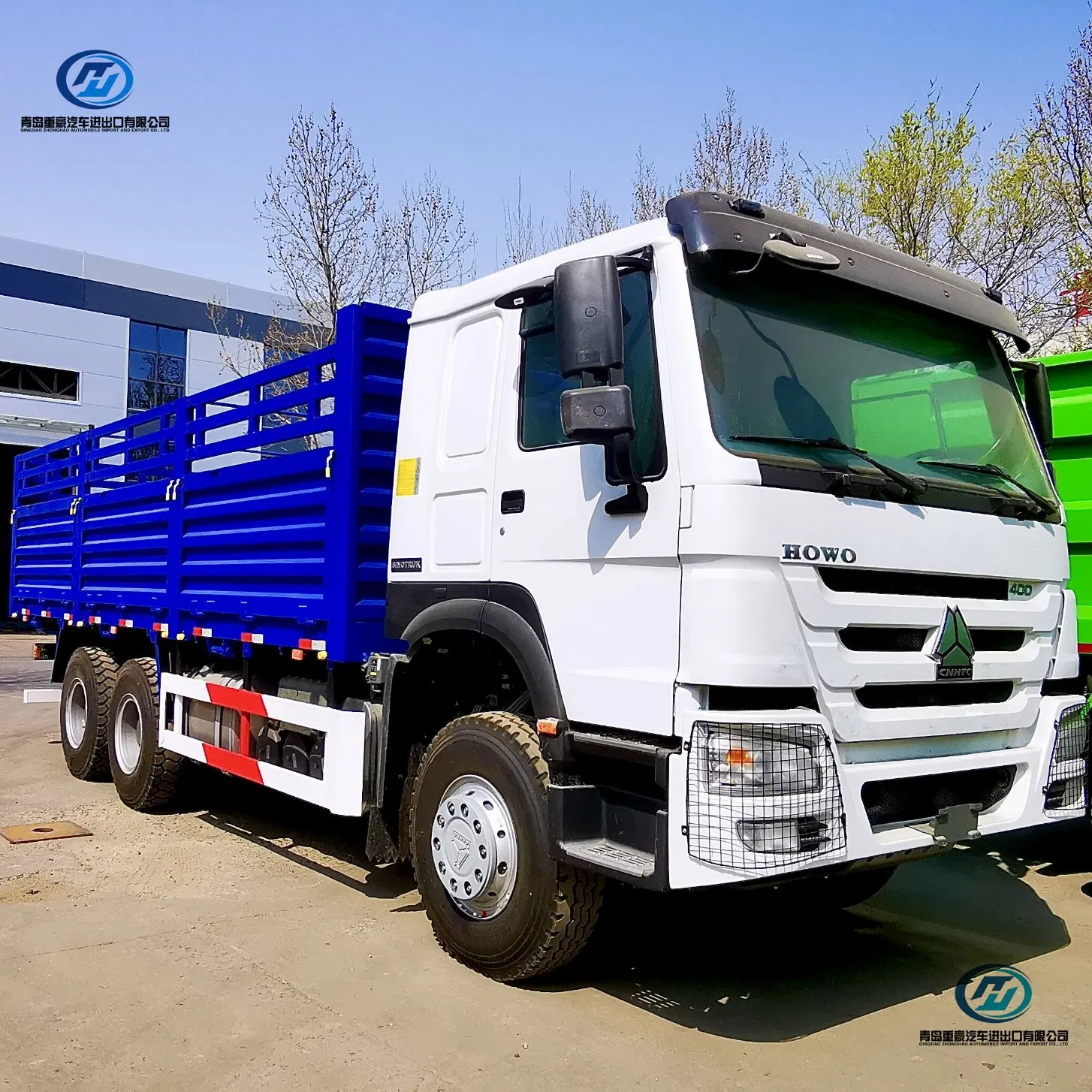 Sinotruk HOWO Heavy Light 380HP 400HP Dump Tipper Tractor Electric Trailer Box Van Lorry Dolly Full Side Wall Board Twist Lock Container Stake Fence Cargo Truck