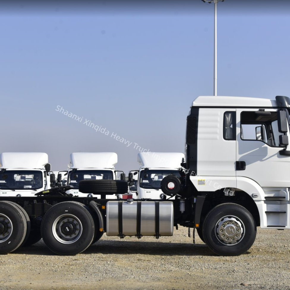 E3 6X4 Tractor Head Tankers Liquid Fuel Bulk Cement Powder Diesel Tank Cargo Container Transport Utility Heavy Duty Tractor Dump Ship Trailer Dumper Truck