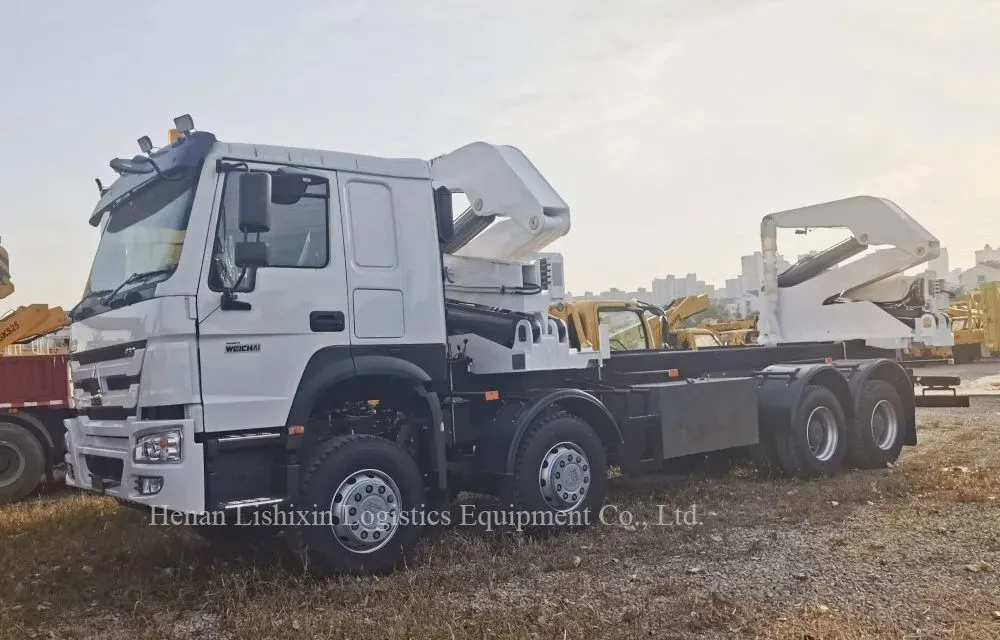 Truck Crane Side View