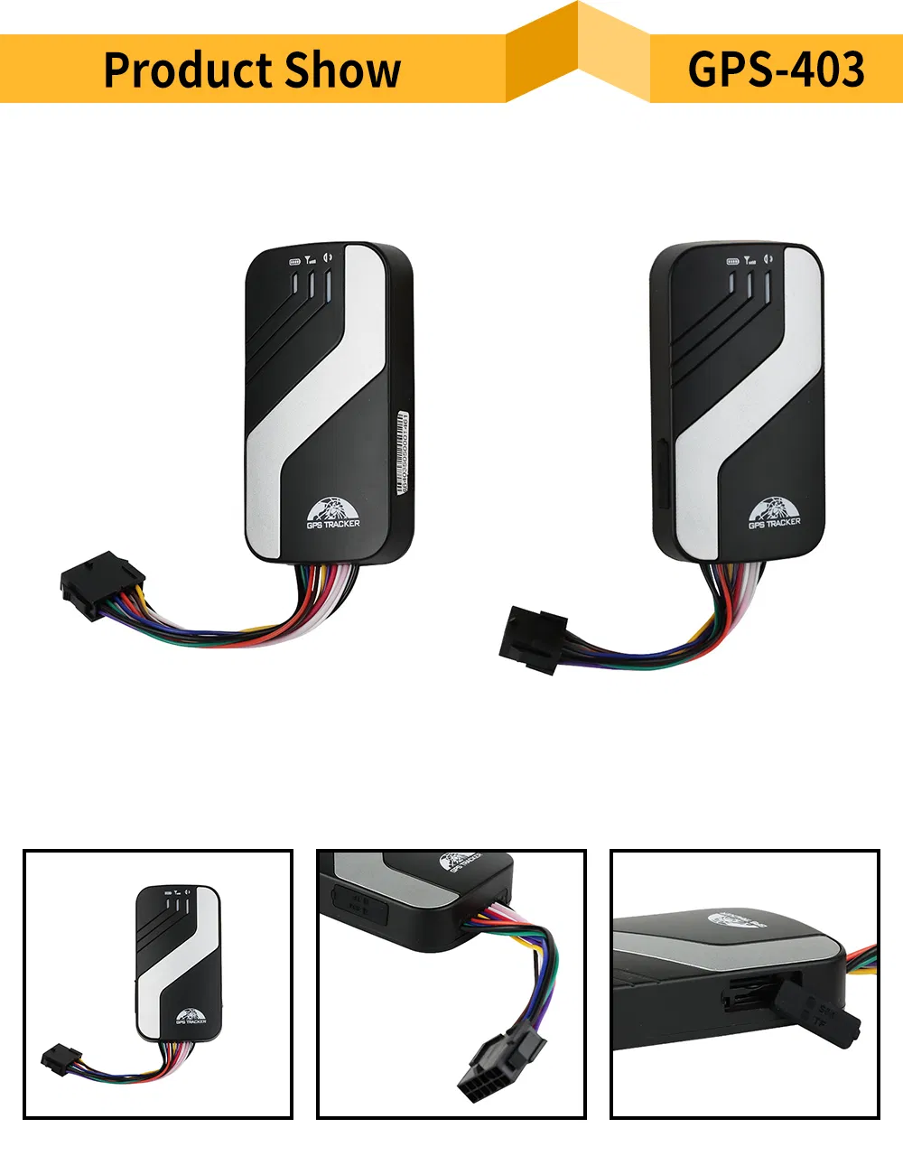 Fleet Management GPS Tracker Device Remotely Kill Switch Sos 4G Car Alarm System for Taxi Bus Truck 1-Year Warranty GSM